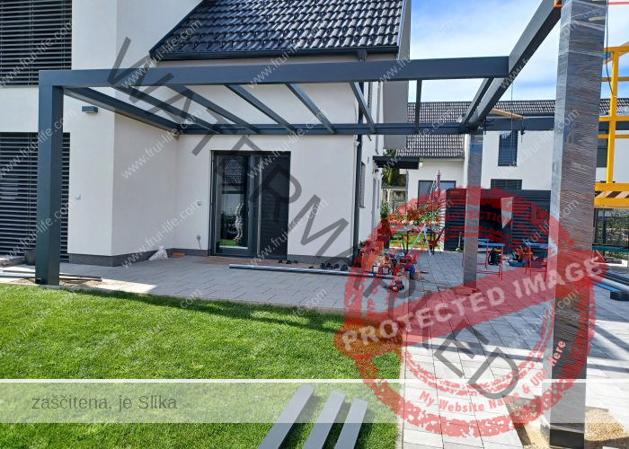 Izdelava nadstreška 1