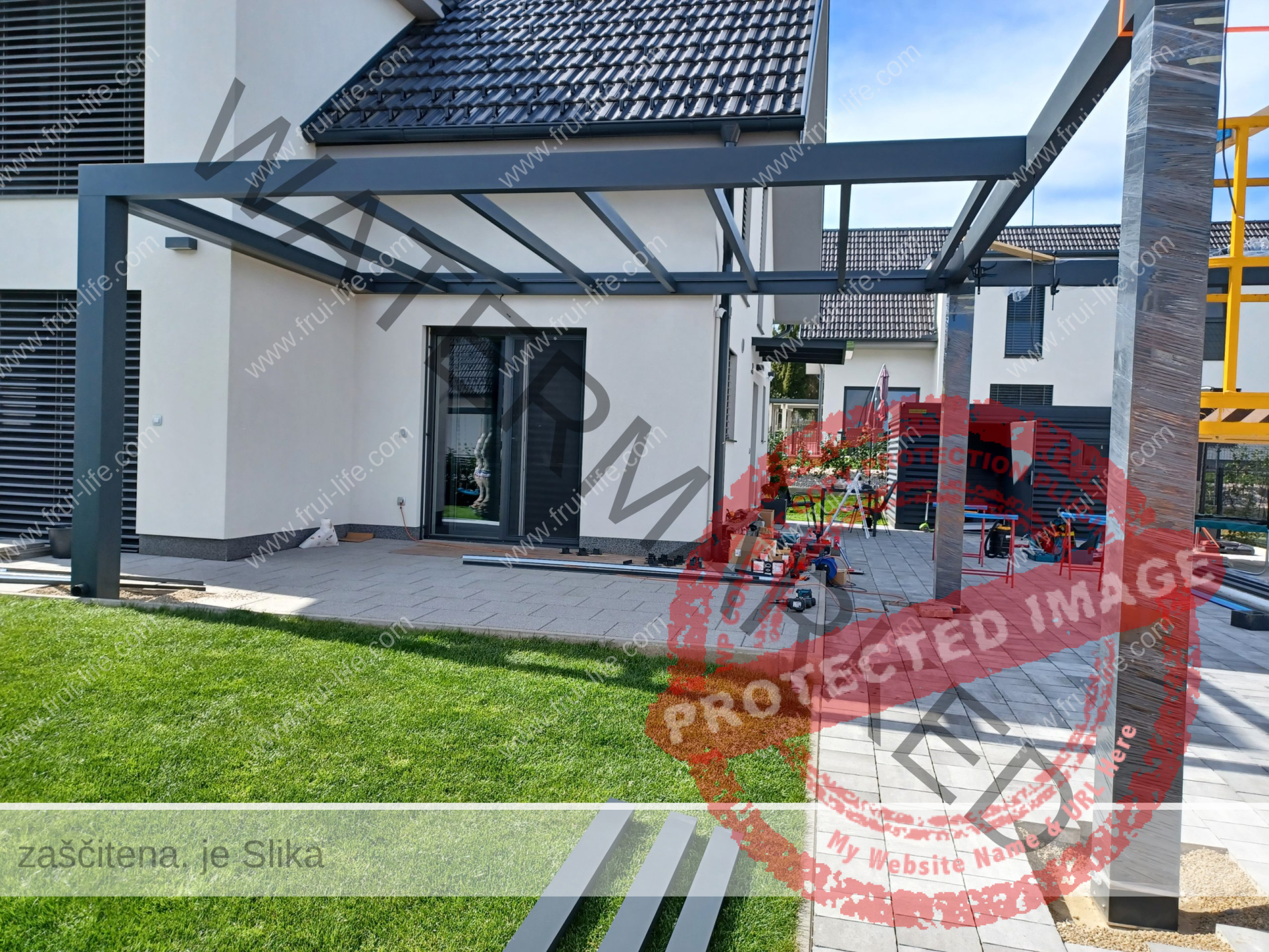 Izdelava nadstreška 1